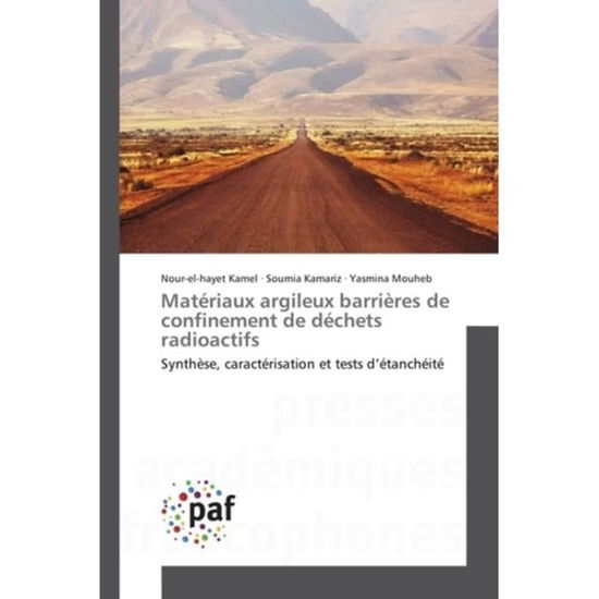 Cover for Kamel · Matériaux argileux barrières de c (Book)