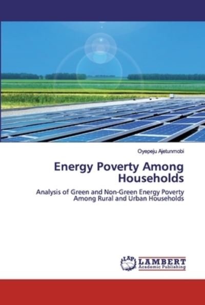 Cover for Ajetunmobi · Energy Poverty Among Househo (Bog) (2020)