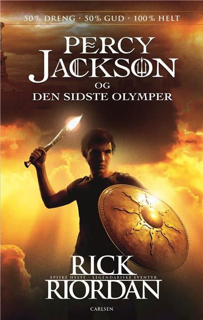 Cover for Rick Riordan · Percy Jackson: Percy Jackson (5) - Percy Jackson og den sidste olymper (Bound Book) [3rd edition] (2018)