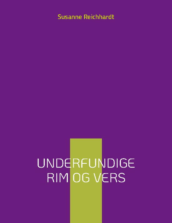 Cover for Susanne Reichhardt · Underfundige rim og vers (Paperback Book) [1st edition] (2024)