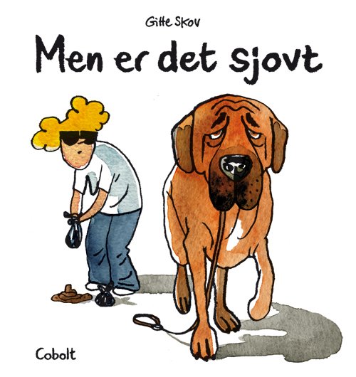 Cover for Gitte Skov · Men er det Sjovt (Sewn Spine Book) [1º edição] (2021)