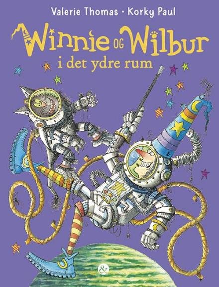 Cover for Valerie Thomas · Winnie &amp; Wilbur: Winnie og Wilbur i det ydre rum (Innbunden bok) [1. utgave] (2017)
