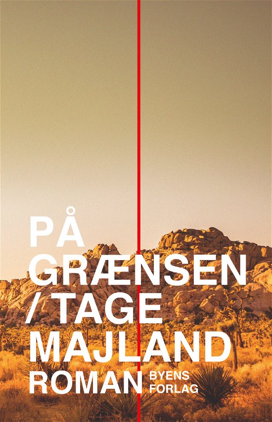 Cover for Tage Majland · På grænsen (Sewn Spine Book) [1º edição] (2020)