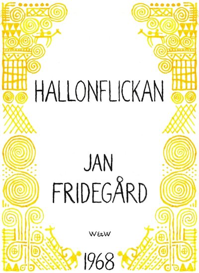 Cover for Jan Fridegård · Hallonflickan (ePUB) (2014)