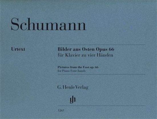 Cover for Schumann · Bilder aus Osten op. 66, für K (Bok) (2018)