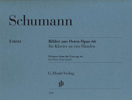 Cover for Schumann · Bilder aus Osten op. 66, für K (Buch) (2018)