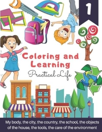 Cover for Aula Creativa · Coloring And Learnin: Practical Life (Pocketbok) (2021)