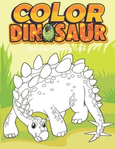 Cover for Barkoun Press · Dinosaur Coloring Book (Paperback Book) (2020)