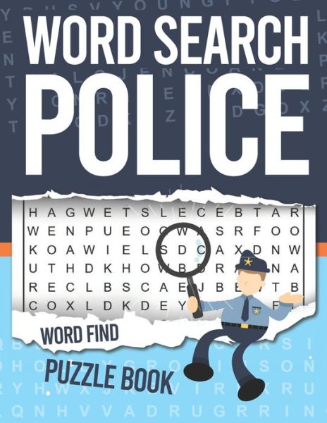 Cover for Youness Elgaddari · Police Word Search (Paperback Book) (2021)