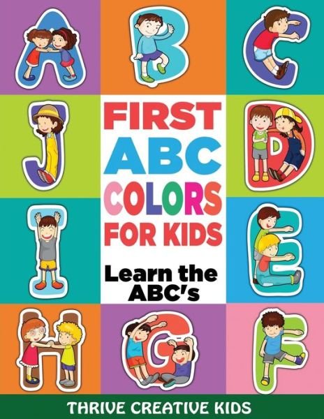 Cover for Thrive Creative Kids · First ABC Colors For Kids (Paperback Book) (2020)