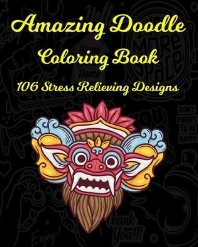 Cover for Ren's Cloud Cake Books · Amazing Doodle Coloring Book (Pocketbok) (2021)