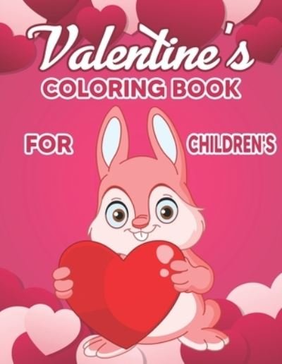 Cover for Preschooler Book Publisher · Valentine's Coloring Book for Children's (Pocketbok) (2021)