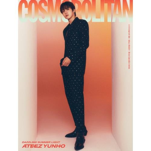 Cover for ATEEZ · Cosmopolitan Korea July 2024 (Magazine) [C edition] [Yunho Version] (2024)