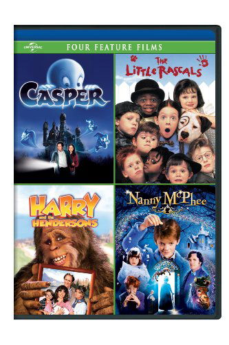 Casper / Little Rascals / Harry & Hendersons - Casper / Little Rascals / Harry & Hendersons - Movies - Universal - 0025192162633 - October 9, 2012