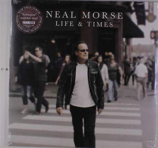 Cover for Neal Morse · Life And Times - Aubergine Marbled (LP) [Coloured edition] (2018)