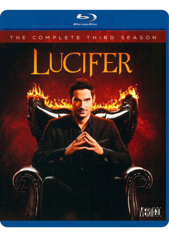 Cover for Lucifer: Complete Third Season (Blu-ray) (2018)