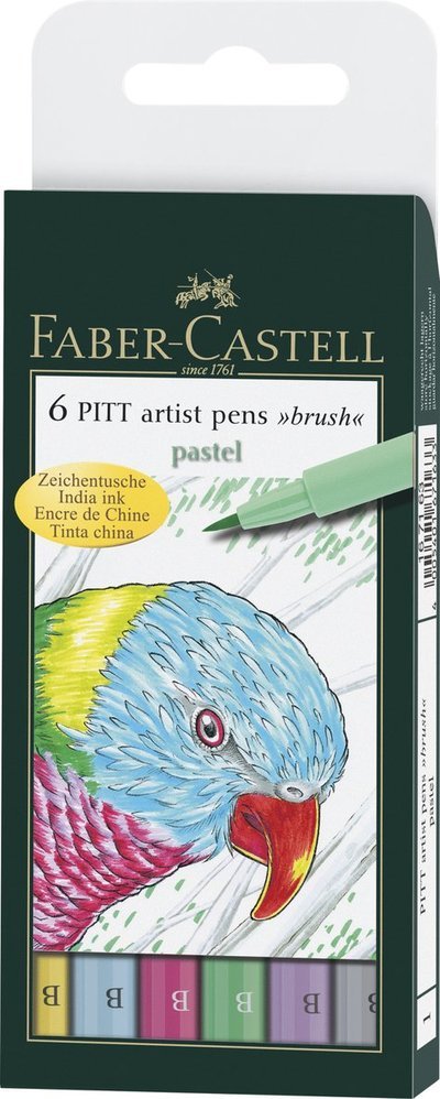 Cover for Faber-castell · Pitt Artist Brush Pastel, 6 Pc (167163) (Toys)