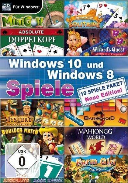 Windows 10 Und Windows 8 Spiele - Neue Edition - Game - Bordspel - Magnussoft - 4064210191633 - 24 april 2019