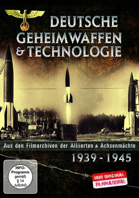 Cover for History Films · Deutsche Geheimwaffen &amp; Technologie (DVD) (2018)