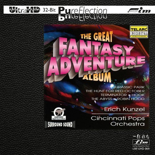 Cover for Kunzel / Cincinnati Pop Orchestra · Great Fantasy Adventure Album (CD) (2013)