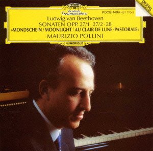 Cover for Maurizio Pollini · Beethoven: Klaviersonaten {mon *    N}|{pastorale} (CD) [Japan Import edition] (1992)