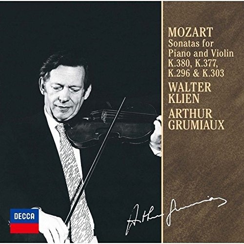 Cover for Arthur Grumiaux · Mozart:Sonata Nos.24, 27, 33 &amp; 36 (CD) (2021)
