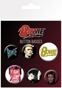 Button Set David Bowie Mix - David Bowie - Merchandise - DAVID BOWIE - 5028486393633 - 7. februar 2019