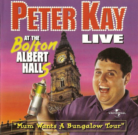 Cover for Peter Kay · Live At Bolton Albert Hall (CD)