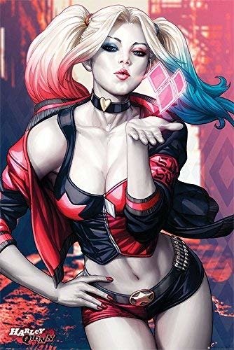 Cover for Dc Comics: Pyramid · BATMAN - Poster 61X91 - Harley Quinn Kiss (Poster) (2019)
