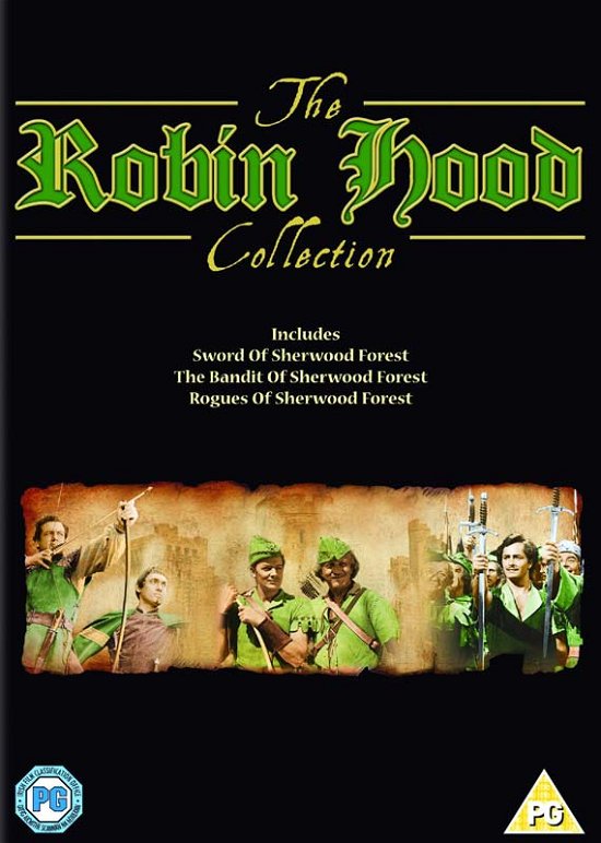 Cover for The Bandit Of Sherwood Forest / Rogues Of Sherwood Forest / Sword Of Sherwood Forest (DVD) [Repackaged] (2018)