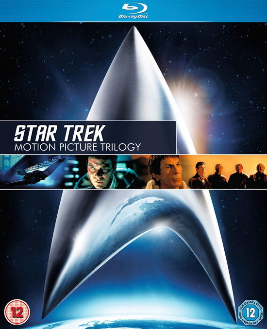 Cover for Star Trek  Motion Picture Trilogy Bluray · Star Trek - Motion Picture Trilogy (Blu-ray) (2023)