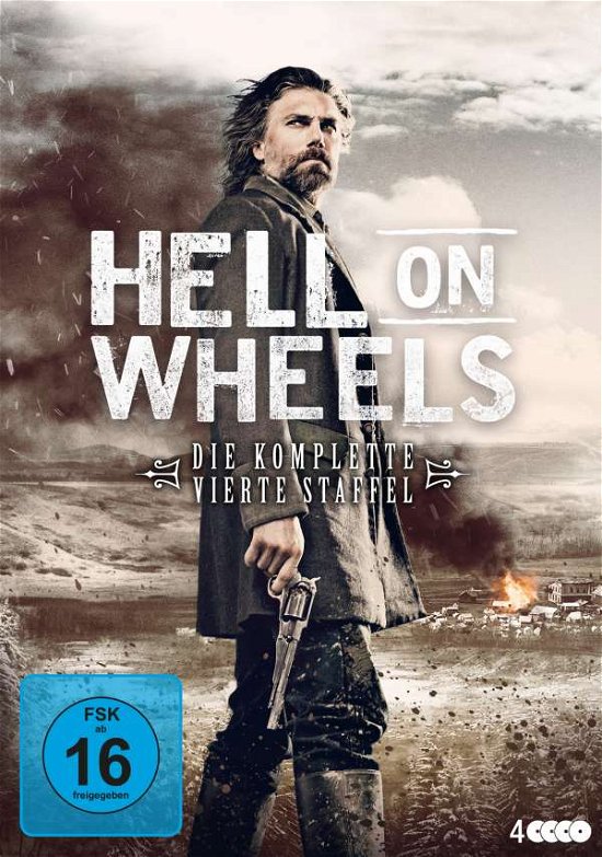 Hell on Wheels-staffel 4 - Anson Mount,colm Meaney,christopher Heyerdahl - Elokuva -  - 5053083198633 - keskiviikko 31. heinäkuuta 2019