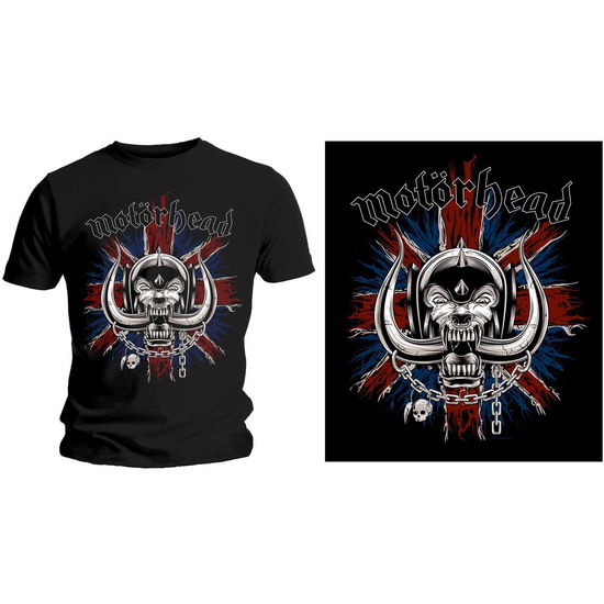 Motorhead Unisex T-Shirt: British War Pig - Motörhead - Fanituote - MERCHANDISE - 5056170653633 - torstai 16. tammikuuta 2020