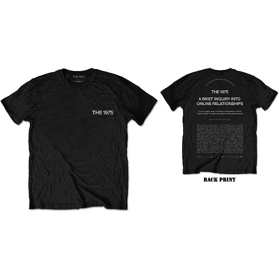 Cover for The 1975 · The 1975 Unisex T-Shirt: ABIIOR Welcome Welcome (Back Print) (T-shirt) [size S] [Black - Unisex edition]