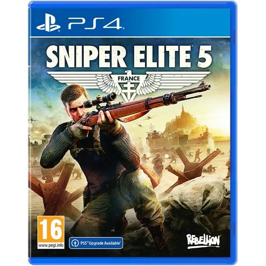 Cover for Ps4 · Sniper Elite 5 PS4 (PC) (2022)