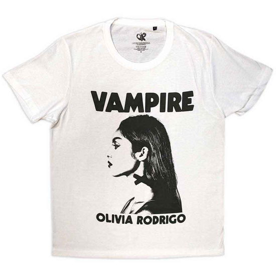 Olivia Rodrigo Unisex T-Shirt: Vampire - Olivia Rodrigo - Fanituote -  - 5056737221633 - 