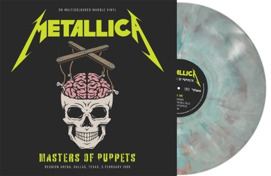 Masters Of Puppets (Multi-Colour Marble Vinyl) - Metallica - Musiikki - CODA PUBLISHING LIMITED - 5060918812633 - perjantai 24. maaliskuuta 2023