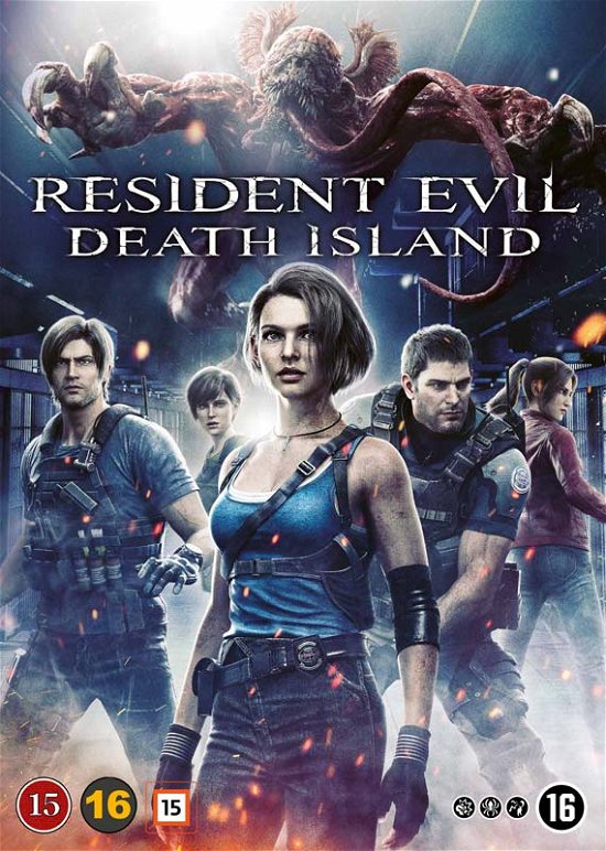 Cover for Resident Evil · Resident Evil: Death Island (DVD) (2023)