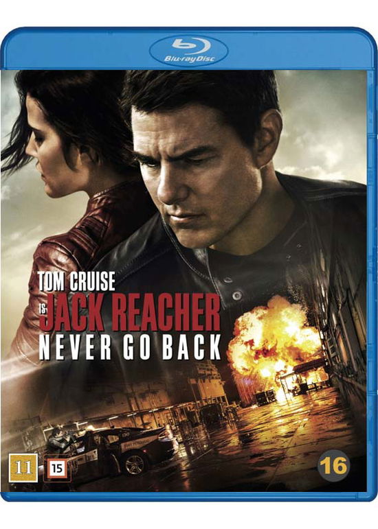 Cover for Tom Cruise · Jack Reacher 2 - Never Go Back (Blu-ray) (2017)