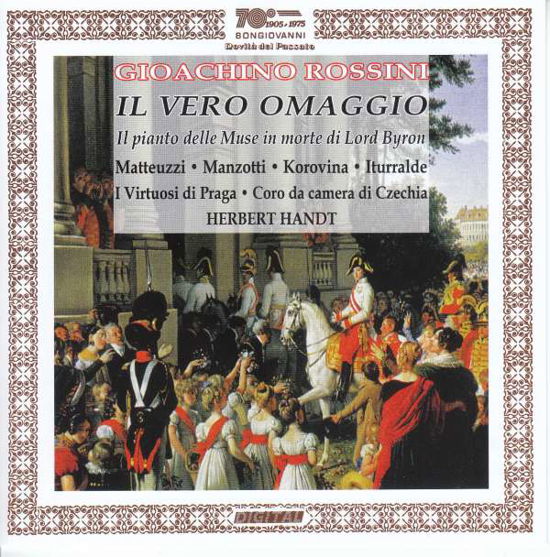 Cover for Rossini / Korovina / Handt · Il Vero Omaggio (CD) (2019)