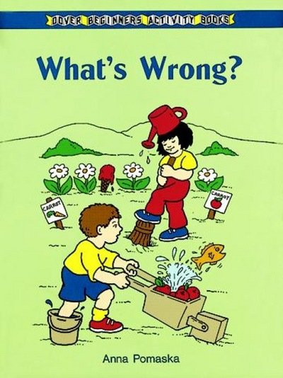 Cover for Anna Pomaska · What'S Wrong? - Dover Children's Activity Books (Taschenbuch) (2003)