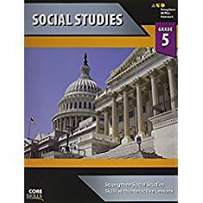 Cover for Steck-vaughn Company · Steck-vaughn Core Skills Social Studies: Workbook Grade 5 (Paperback Book) (2014)