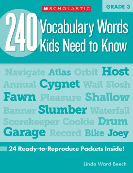 Cover for Linda Ward Beech · 240 Vocabulary Words Kids Need to Know : Grade 3 (Paperback Book) (2012)