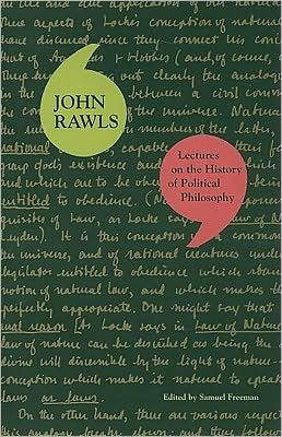 Cover for John Rawls · Lectures on the History of Political Philosophy (Pocketbok) (2008)
