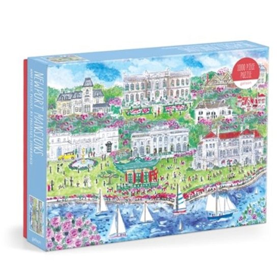 Cover for Galison · Michael Storrings Newport Mansions 1000 Piece Puzzle (GAME) (2024)