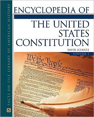 Cover for David Schultz · Encyclopedia of the United States Constitution (Hardcover Book) (2009)