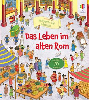 Cover for Aufklappen und Entdecken: Das Leben im alten Rom (Book) (2024)