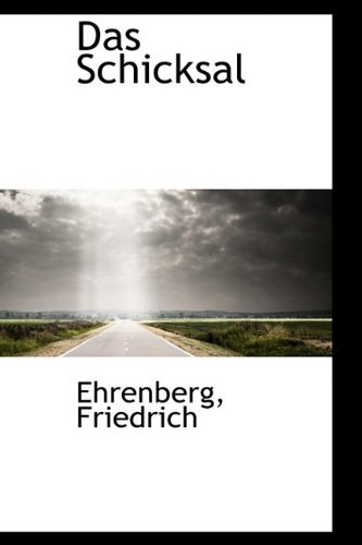 Cover for Ehrenberg Friedrich · Das Schicksal (Paperback Bog) (2009)