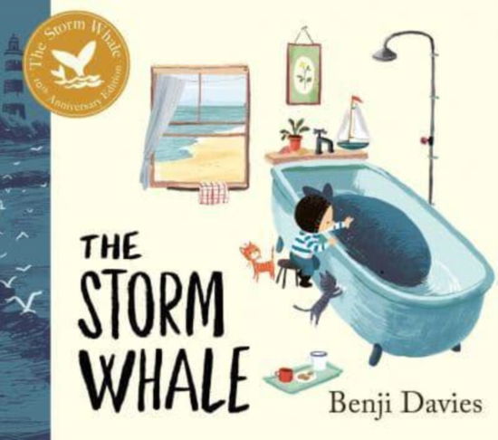 The Storm Whale: Tenth Anniversary Edition - Storm Whale - Benji Davies - Kirjat - Simon & Schuster Ltd - 9781398519633 - torstai 30. maaliskuuta 2023