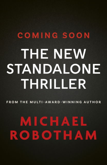 Cover for Michael Robotham · Michael Robotham 2026 (Hardcover Book) (2026)